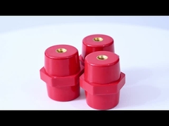 Isolatore di basso tensione di resina epossidica isolatore di supporto di busbar isolatore SM25-M5 isolatore di blocco del filo di ottone us