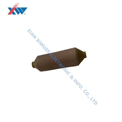 Sandblasting High Voltage Ceramic Capacitor Firewire Axial Ceramic Capacitor 24KV 75pF