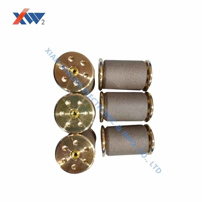 27KV 82.5PF High Voltage Ceramic Capacitor Sand Blasted Electrodes Equipped High Performance