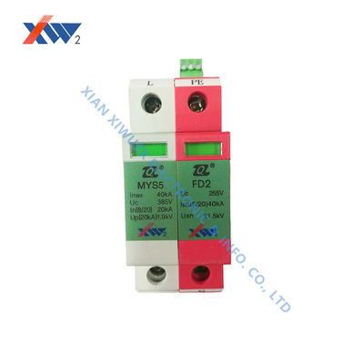 Buon prezzo XIWUER MYS5 Dispositivo di protezione da sovratensioni 40kA 385V 20KA AC 1P+NPE per alimentazione 380V in linea