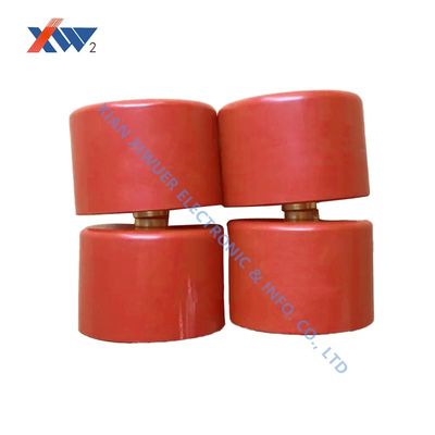 Buon prezzo CT8-2 40kv 500pF condensatori a manopola ad altissima tensione condensatore ceramico a vite terminale utilizzato per dispositivi di accoppiamento in linea