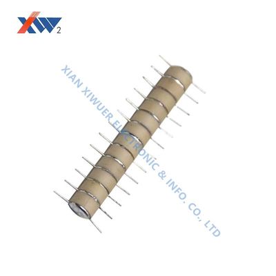 Buon prezzo corda con poche perdite del condensatore di moltiplicatore del condensatore ceramico ad alta tensione 15kV in linea
