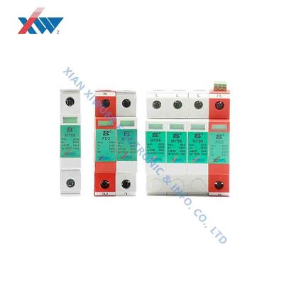 Buon prezzo Sistema AC / DC Dispositivo di protezione da sovratensione MYS5-385 / 20-3P+NPE(S) arrester SPD in linea