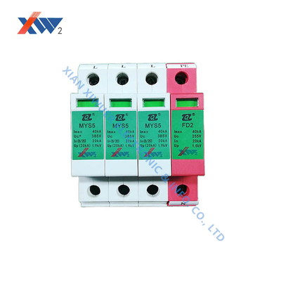 MYS5-385/20-3P+NPE Dispositivo di protezione contro le sovratensioni di classe II per dispositivi di protezione contro le sovratensioni di classe 3P+1 serie 3P+1 Uc385V