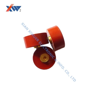 Cylindrical Ultra High Voltage Ceramic Capacitors 20kV 2000pF High Voltage Doorknob Capacitor
