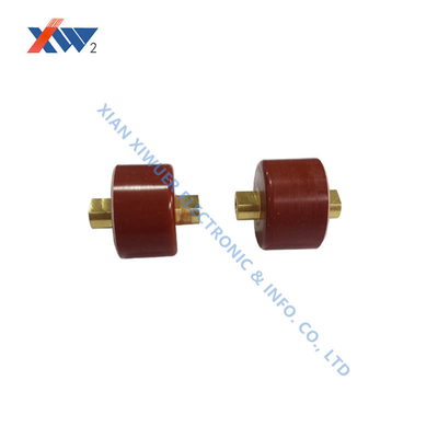 Cylindrical Ultra High Voltage Ceramic Capacitors 20kV 2000pF High Voltage Doorknob Capacitor