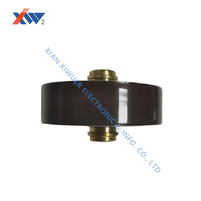 Cylindrical Ultra High Voltage Ceramic Capacitors 20kV 2000pF High Voltage Doorknob Capacitor