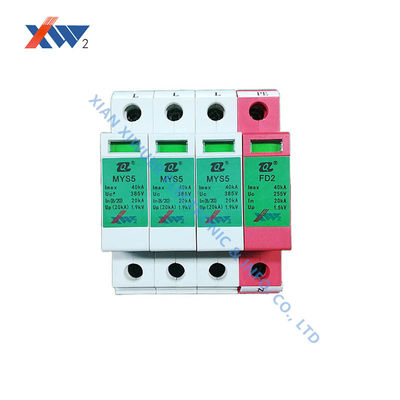 Buon prezzo MYS5 385/20 3+1 Dispositivo di protezione da sovratensione 385V 20KA SPD di piccole dimensioni 385V in linea